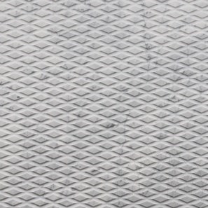 Carrara White Rombo Extreme Design Platte 2CM