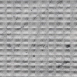Carrara White Pyramid Design Platte 2CM