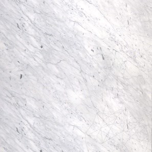 Carrara White Stud P Design Platte 2CM
