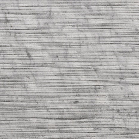 Carrara White Vintage Design Platte 2CM