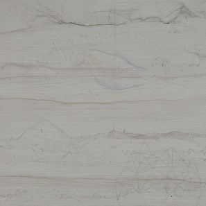 Quartzite Mont Blanc Lineal Design Platte 3CM