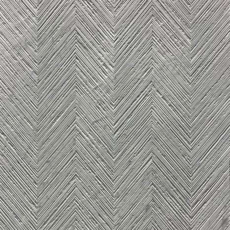 Carrara White Tile(Chevron Design) Platte 2CM