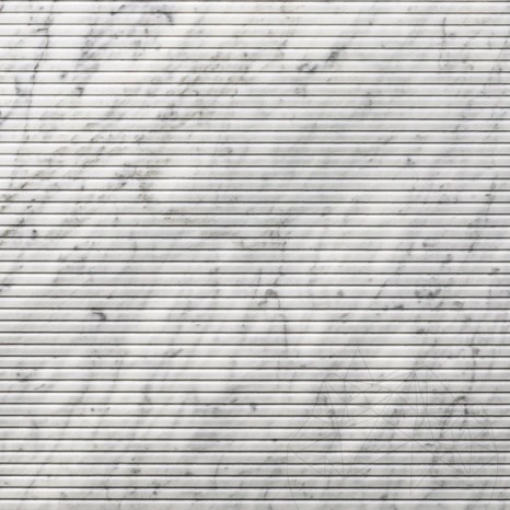 Carrara White Infinity Design  Platte 2CM