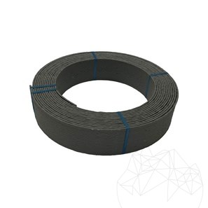 Flexible Rasenkante Kunststoff, grau (H -14 cm, 25 lfm/Rolle)