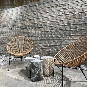 Kavala Schiefer Wandverkleidungsplatte X-Long 3D 15 cm x (30-150 cm)