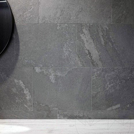 Kavala Gebürsteter Schiefer, 39 cm x LL x 2 cm