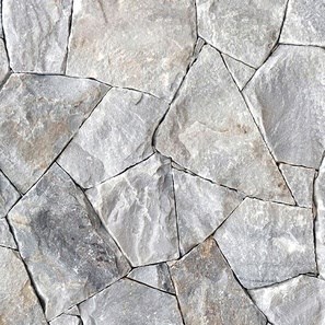 Polygonaler Kristallmarmor mit Felswand