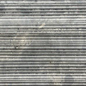 Ceppo Grau Marmor gekratzt 15 cm x FL
