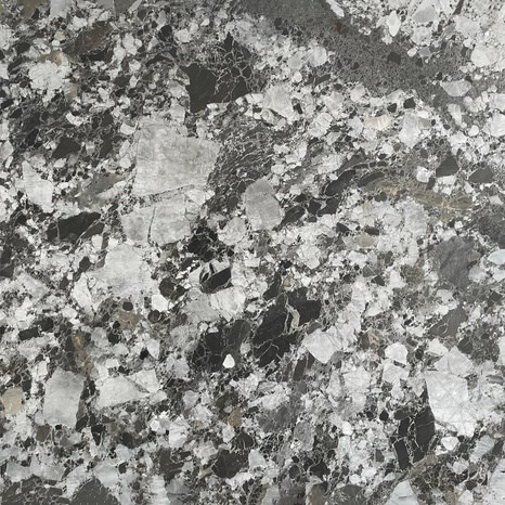 Breccia Black Hydro Marmorplatte 2 cm