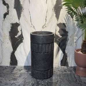 Waschbecken für das Badezimmer - Tao Vertigo Ceppo Marmor 45 x 85 cm