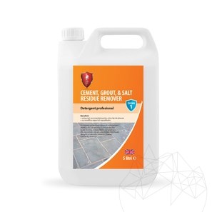 LTP Profesional Cement, Grout & Salt Residue Remover - Entfernung von Zementrückständen, Fugenmörtel, Salzen, 5 L