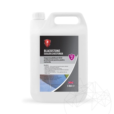 LTP Profesional BLACKSTONE, ökologisches Imprägniermittel für die Restaurierung von Außenverkleidungen, für Naturstein, 5 L