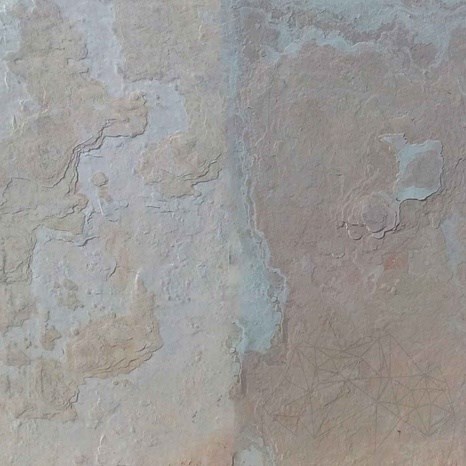 Flexibler Schiefer SKIN MicroStone 1mm - Tan, 122x61cm | Ultra-flexibler Stein für Wände, Möbel, Verkleidungen