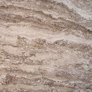 Latte PREMIUM gebürstete Travertinplatte 3 cm