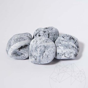 Silberkiesel 6-10 cm 20-kg-Sack