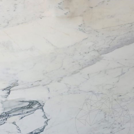 Marmorplatte Calacatta Vagli Matte, 2 cm