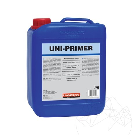 ISOMAT Uni-Primer – Acryl-Haftgrundierung für Marmor, Feinsteinzeug und Naturstein (innen/außen), 5 kg
