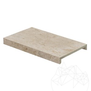 Copertina U - Sinterized Stone,  30X60X2XH5 Cm