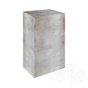 Pillar Table Tavolo - Sinterized Stone Colonna, 45X45X2XH90