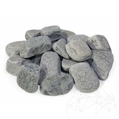 Pebbles Slate Kavala Fish Grey, 6-10 cm Sac 20 kg