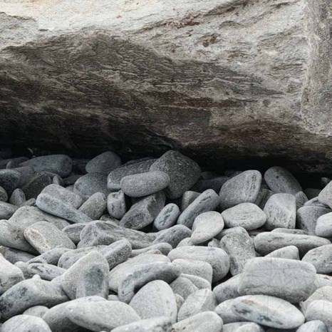 Pebbles Slate Kavala Fish Grey, 10-25 cm 