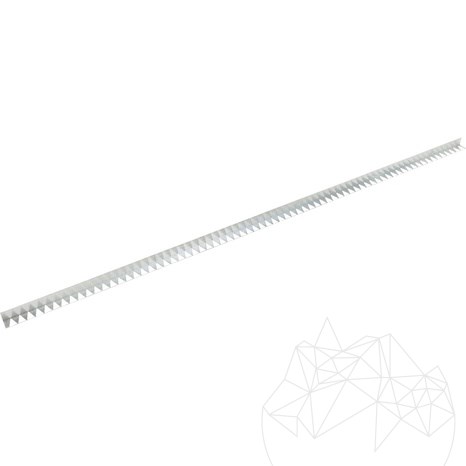 BERA – L-Edge Pro Aluminium, 118 x 4,5 x 5 cm, Karton mit 20 Stück (inklusive 20 Verbindungsstücke)