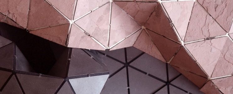 Der freie Stein: Dominik Raskin und sein SKIN Flexible Stone Rug