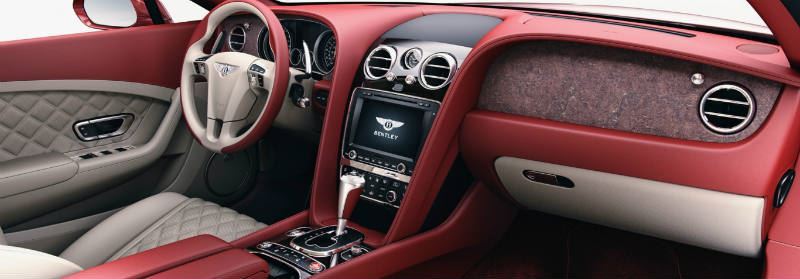 Naturstein in den neuen Top-Luxusmodellen von Bentley