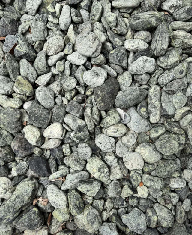 Grüner Marmor Kiesel 1-2 cm Sack 20 Kg