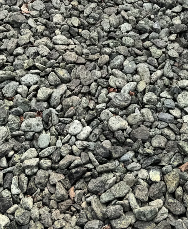 Grüner Marmor Kiesel 4-8 cm Sack 20 Kg