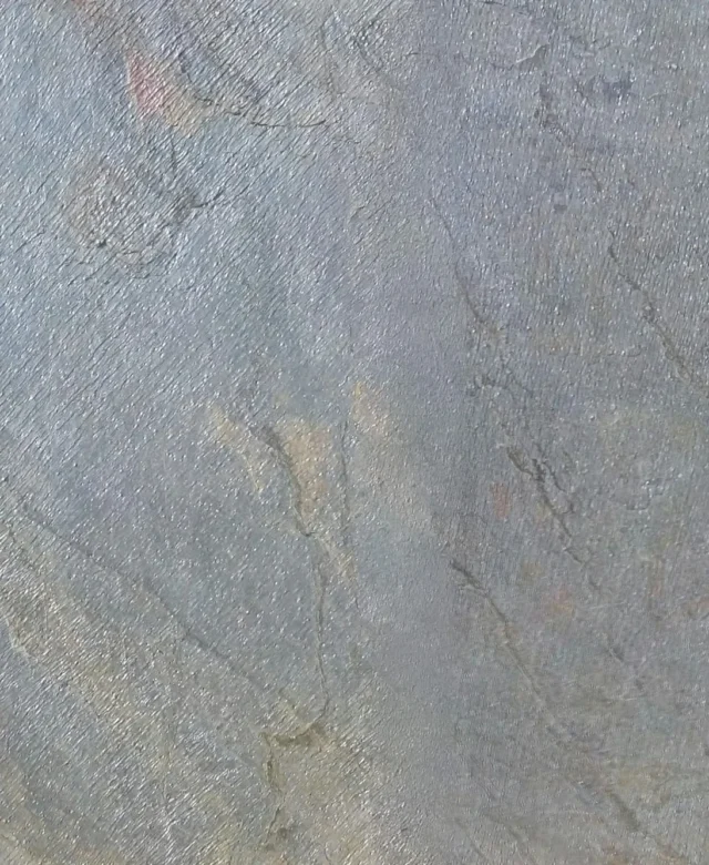 Flexibler Schiefer SKIN Ultra-Flex 2mm - Gold Grün, 122x61 cm | Stein für Wände, Möbel, Fassaden und Nassbereiche