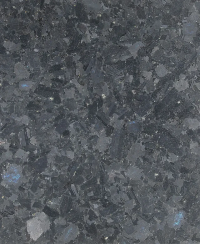 Extra blauer Labradorit mit Lederfinish, 60 x 30 x 2 cm