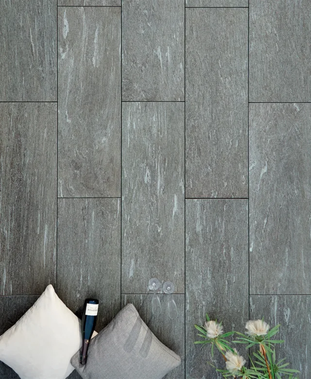 Sinterstein L'ALTRA PIETRA Harena Calanca Dark, 60 X 120 X 1 cm, R10 - Rutschfest für den Innenbereich