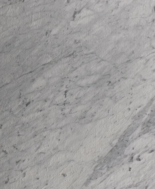 Carrara White Natural Design Platte 2CM