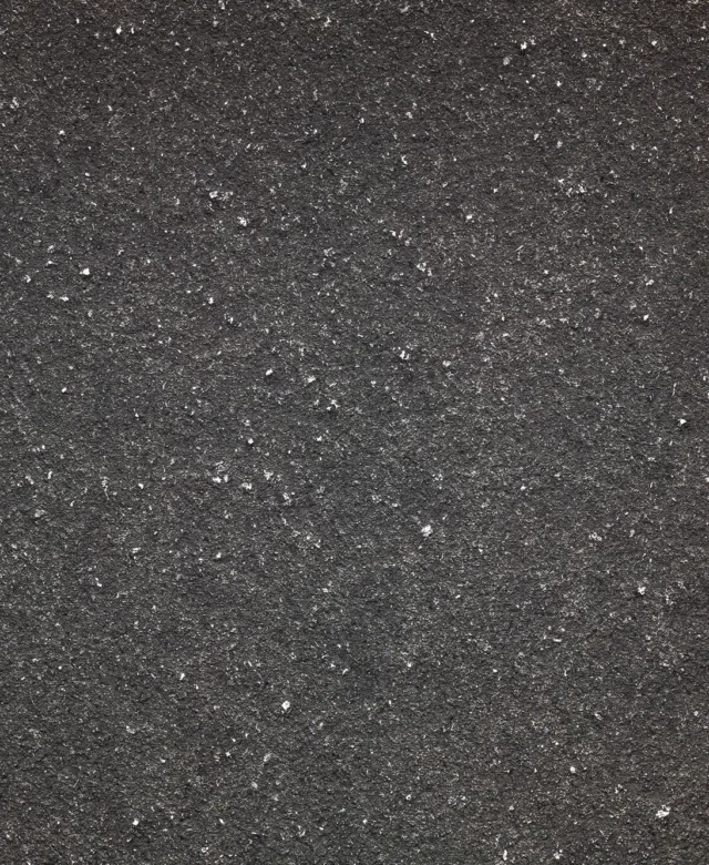 Black Crystal Lava Design Platte 2CM