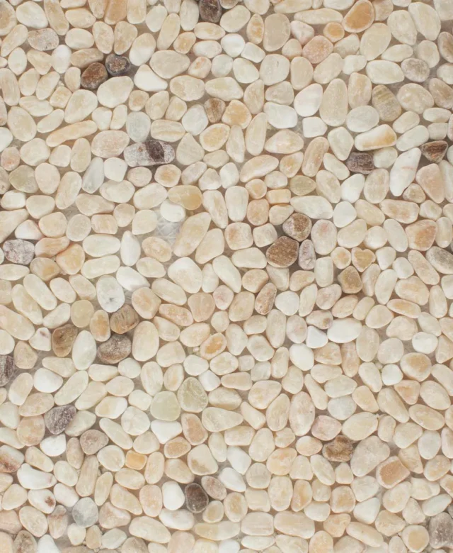 Onyx Small Tumbled Pebbles Mosaik
