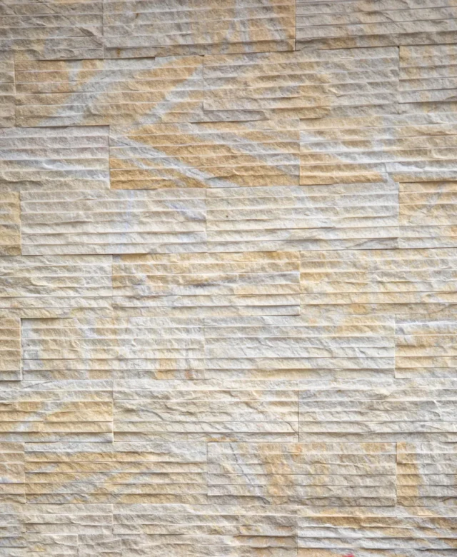 Catania Creme Marmor gemeißelt Linie 10 x 30 x 1,5 cm
