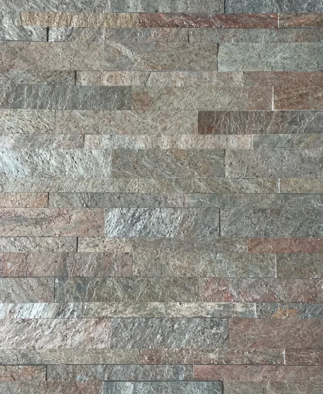 Flexible Quarz SKIN Platte 3D Express - Kupfer, 60x15 cm, selbstklebend 3M für Innenverkleidungen Möbel, Wände