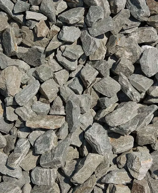 Dekoratives Mosaik Fish Grey, 16-32 mm Sack 20 kg