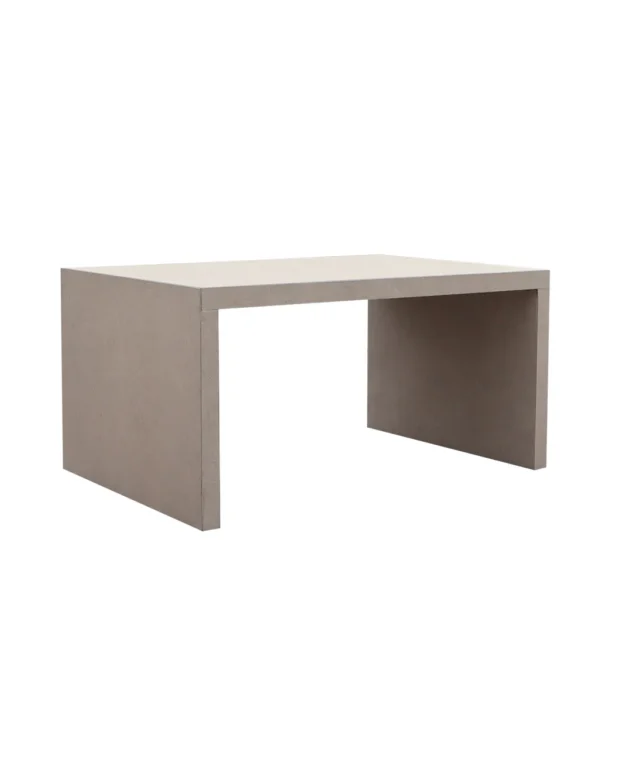 Gartentisch Tavolo U - Gesinterter Stein, 80X180X4XH75 Premium