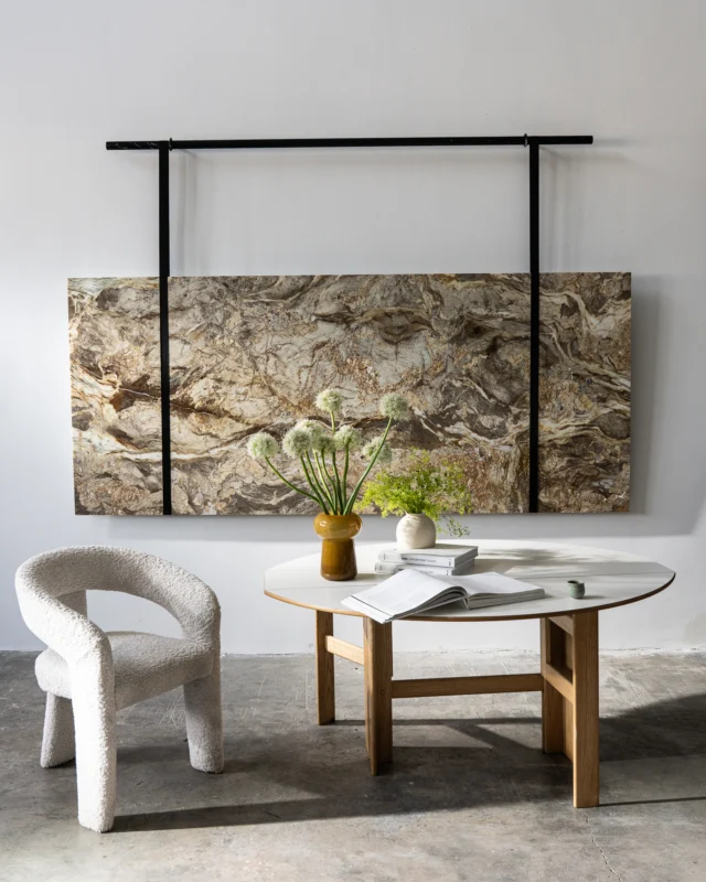 #AIR. Noua generație de lastre subțiri, acum în Slab Gallery, o nouă tehnologie care schimbă felul în care piatra naturală&hellip;